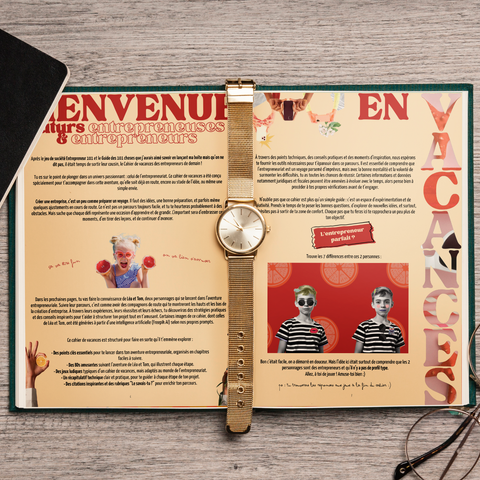 Le Cahier de vacances des entrepreneurs de demain