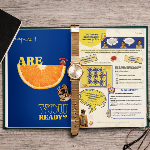 Le Cahier de vacances des entrepreneurs de demain